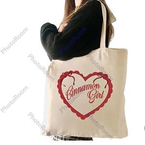 Cinnamon Girl Lana Del Rey canvas tote bag 14” NWT cotton blend graphic collect